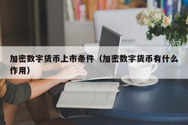 加密数字货币上市条件(加密数字货币有什么作用)