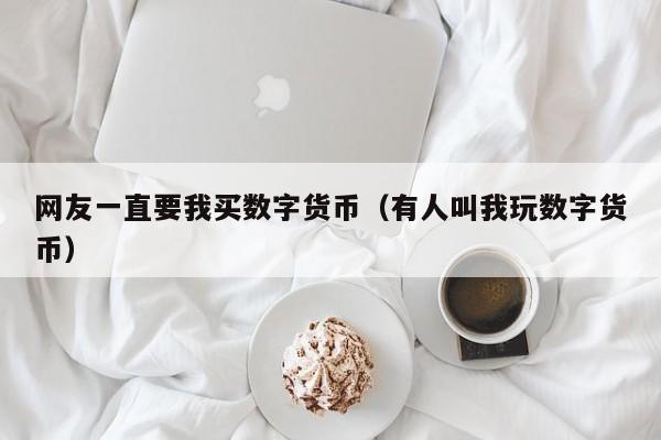 网友一直要我买数字货币(有人叫我玩数字货币)